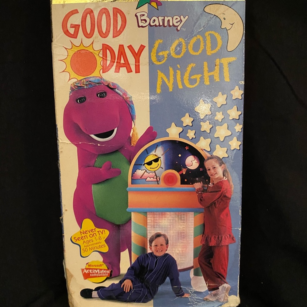 RARE Barney VHS Tape